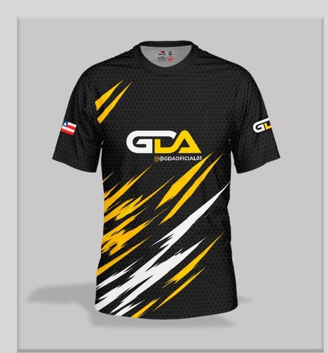 Camisa Oficial Manga Curta GDA — masculina