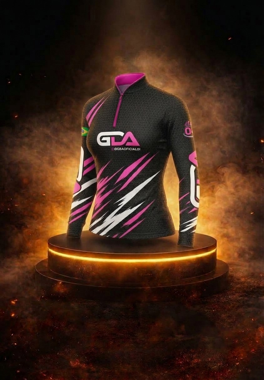 Camisa Oficial de Piloto GDA — feminina